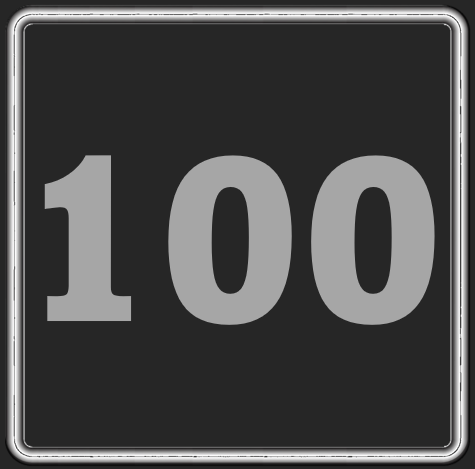 100 Squares logo